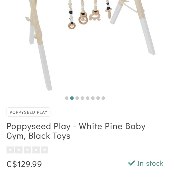 Wood Activity Play Gym 🤍 - Picture 5 of 11